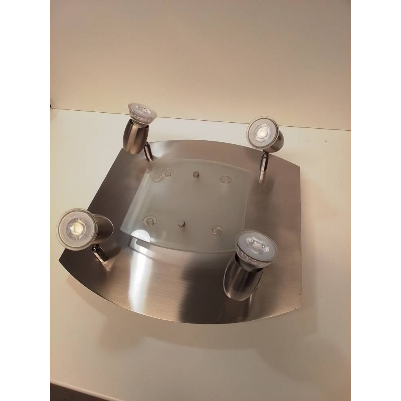 PLAFONNIER 4 SPOTS MODERNE