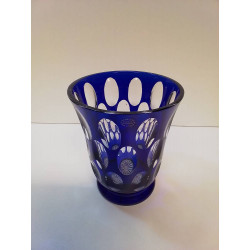 VASE TON BLEU CRISTAL...