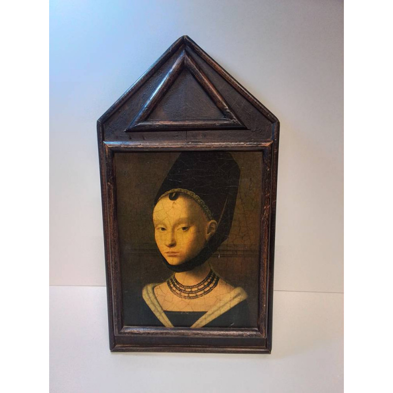 DÉCORATION REPRO JEUNE FILLE PAR PETRUS CHRISTUS