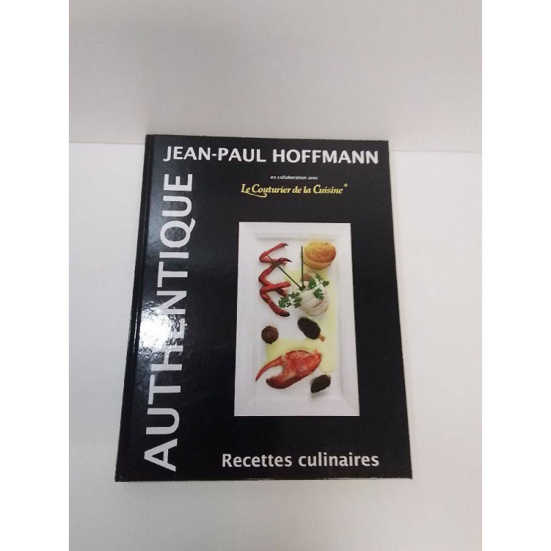 LIVRE AUTHENTIQUE JEAN PAUL HOFFMANN