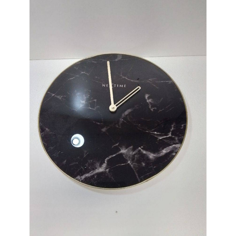 HORLOGE MURALE NEXTIME EFFET MARBRE