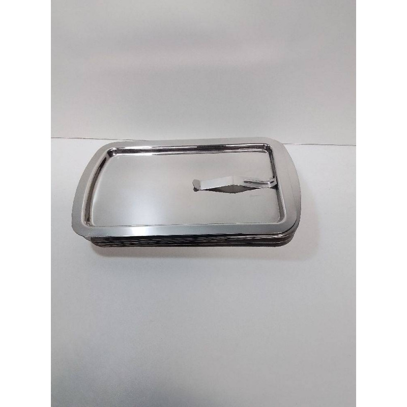 SET PLATEAUX INOX RESTAURATION 