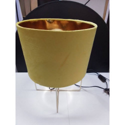 LAMPE A POSER ABAT JOUR JAUNE 