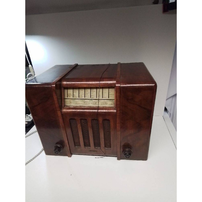 RADIO ANCIENNE LORENZ RESTAURÉE FONCTIONNELLE 