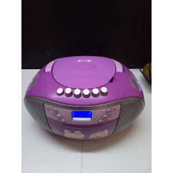 RADIO CD K7 VIOLETTE 