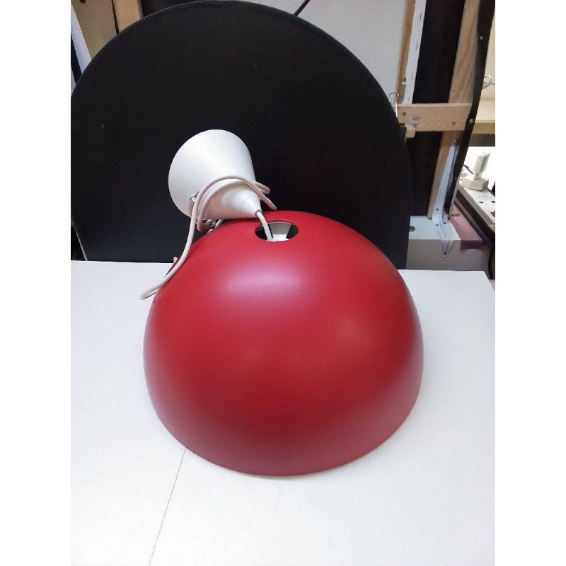 SUSPENSION ROUGE IKEA VINTAGE 