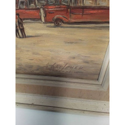 TABLEAU SIGNÉ HUGO GATSCHER