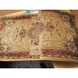 TAPIS DE COULOIR BRUN 80X300