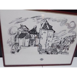 LITHOGRAPHIE BOURGLINSTER...