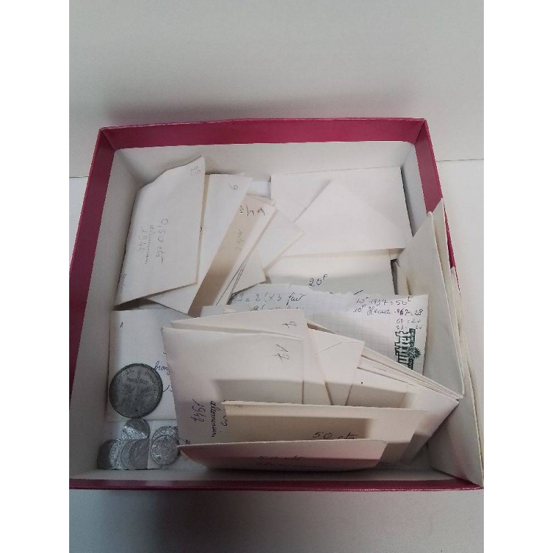 COLLECTION DE PIECES DE MONNAIE FRANÇAISES 