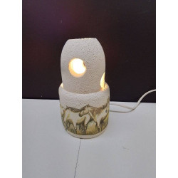 LAMPE D’APPOINT DECOR CHEVAUX