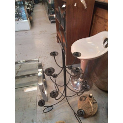 BOUGEOIR SAPIN MÉTAL 