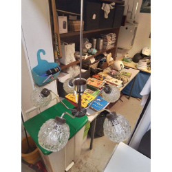 LUSTRE 5 BRANCHES VINTAGE 