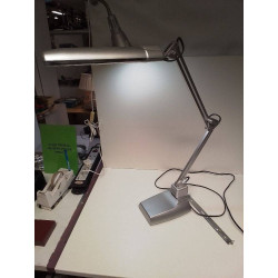 LAMPE DE BUREAU GRISE