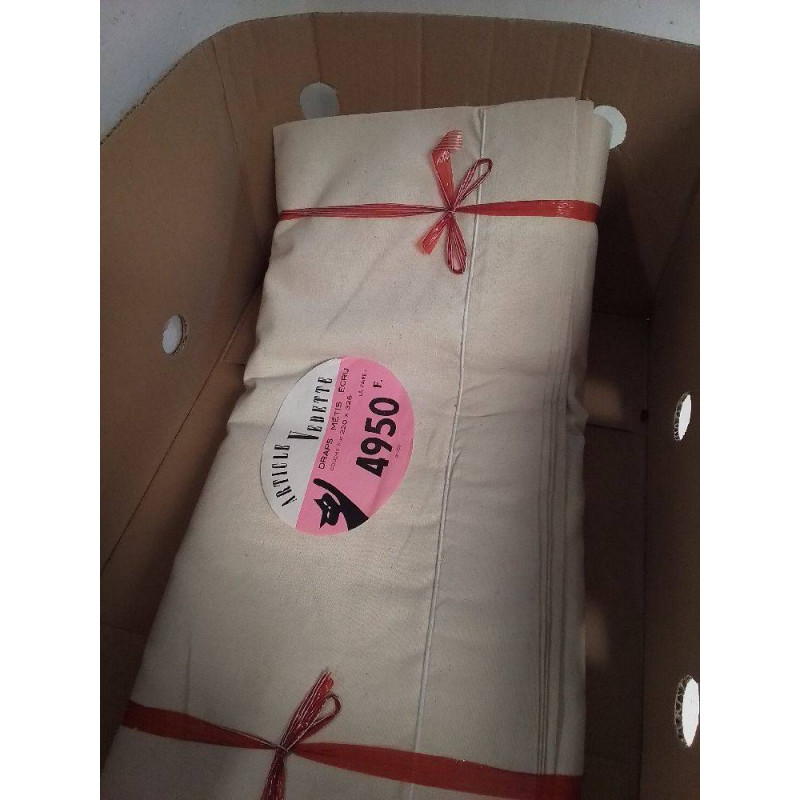 DRAPS EN LIN LA PAIRE 220X325