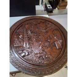 DÉCORATION BOIS SCULPTÉ 