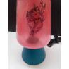 LAMPE ROSE ET BLEUE 