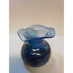VASE VERRE SOUFFLÉ SIGNÉE 