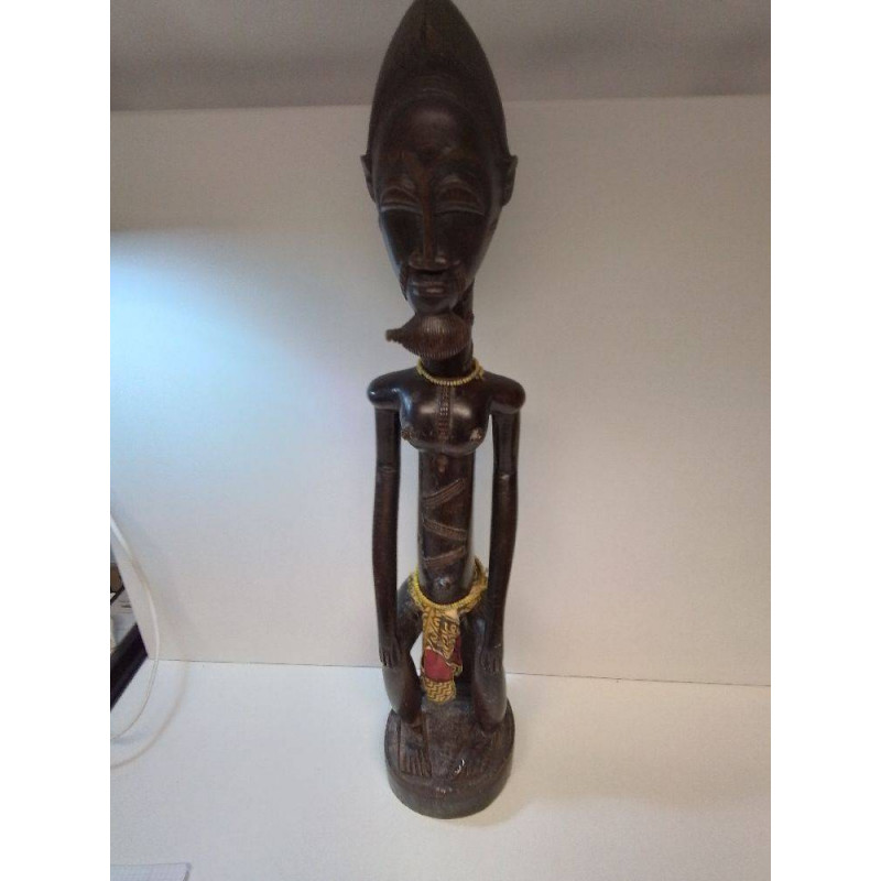 STATUE AFRICAINE BAOULÉ