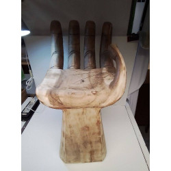 SIÈGE MAIN BOIS MASSIF