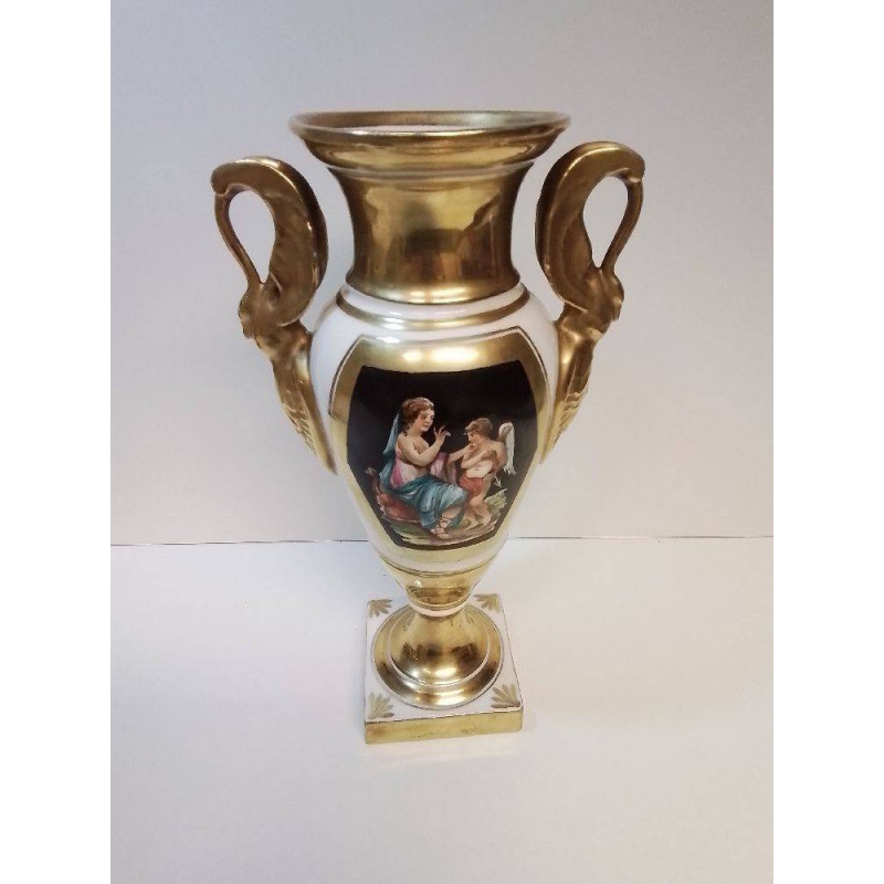 VASE PORCELAINE CAPO DI MONTE 