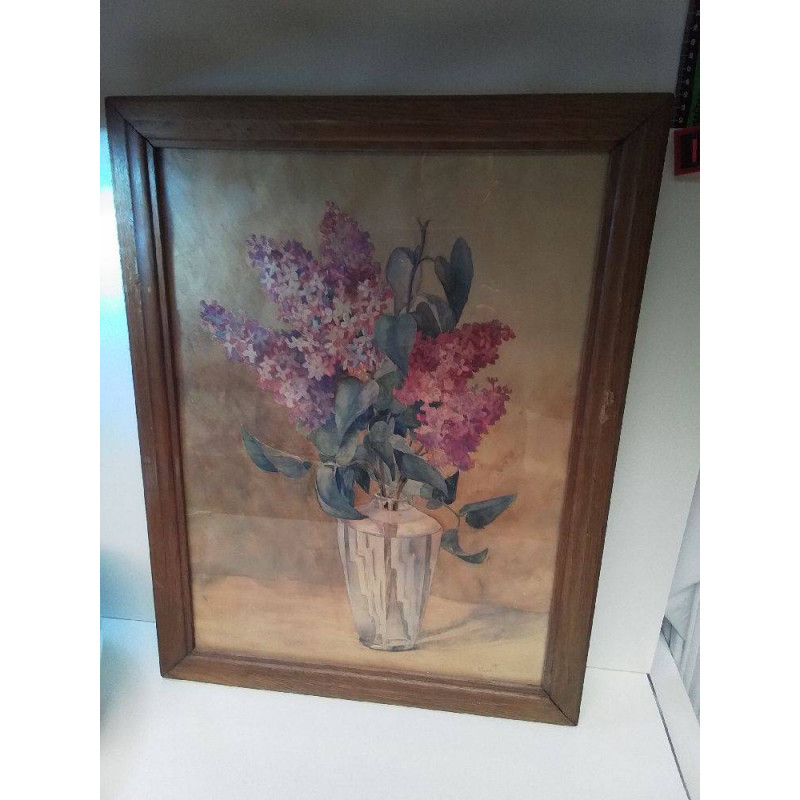 AQUARELLE SIGNÉE GOELLRY