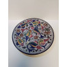 PLAT CÉRAMIQUE PEINTE POISSONS 