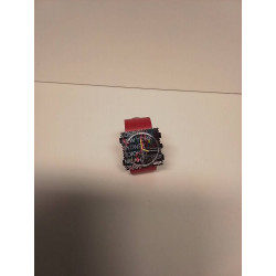 MONTRE STAMPS ROUGE
