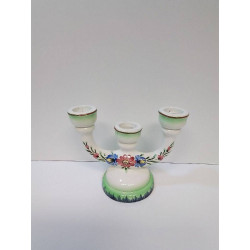 BOUGEOIR CÉRAMIQUE BELGE