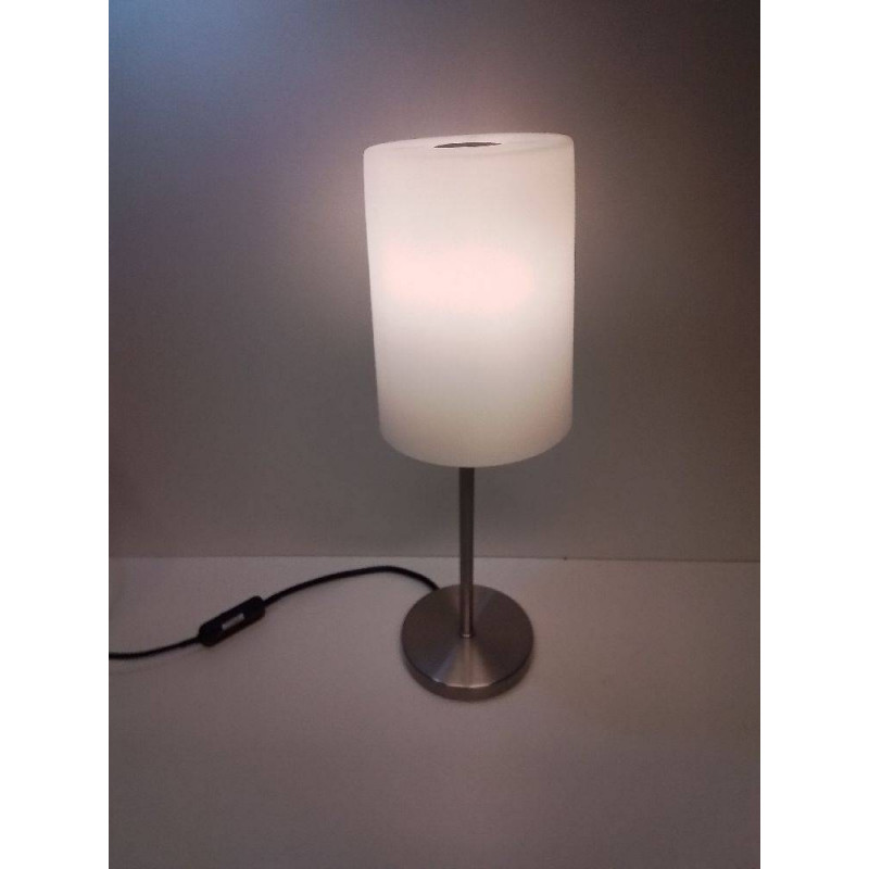 LAMPE A POSER VERRE MÉTAL 