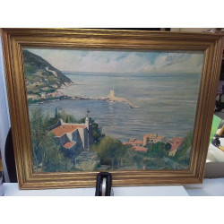 HUILE SUR TOILE SIGNÉE VUE...