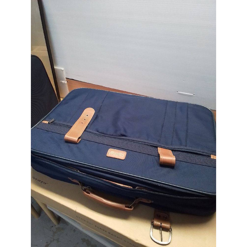 DUO VALISES SOUMPLE BLEUE
