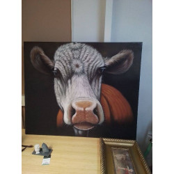 TOILE GÉANTE LA VACHE 