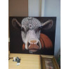 TOILE GÉANTE LA VACHE 