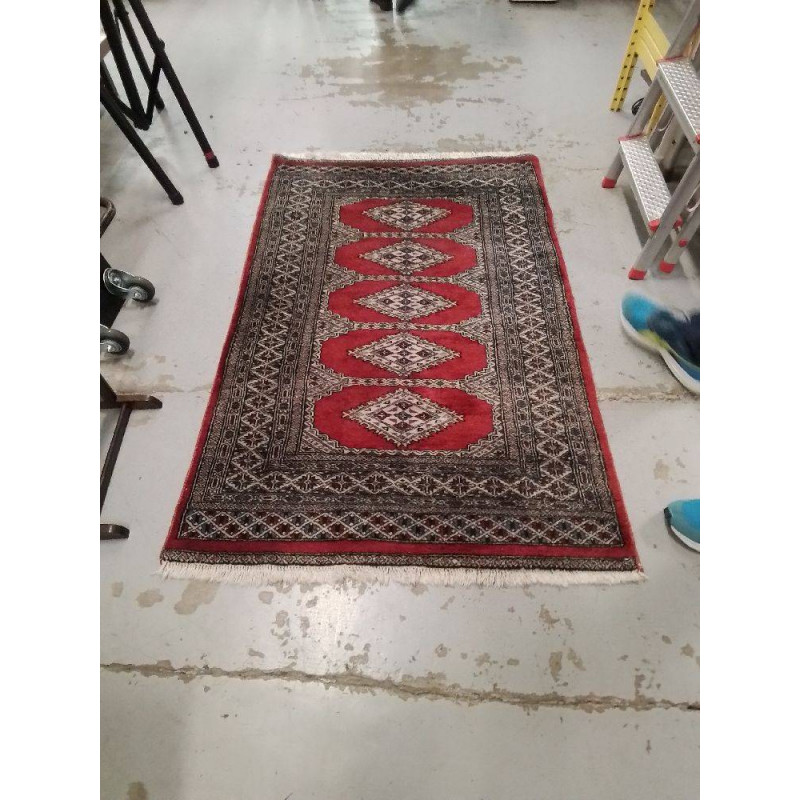 TAPIS ORIENT TON ROUGE 1,55 X 0,98