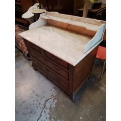 COMMODE 4 TIROIRS DESSUS...