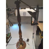 LAMPADAIRE BOIS HALOGÈNE 