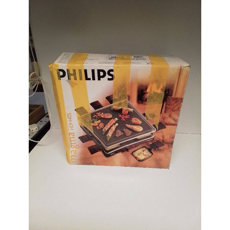 RACLETTE GRILL PHILIPS MAGMA HD4405
