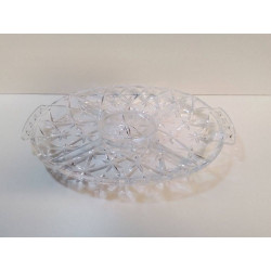 PLAT APERITIF CISELÉ 