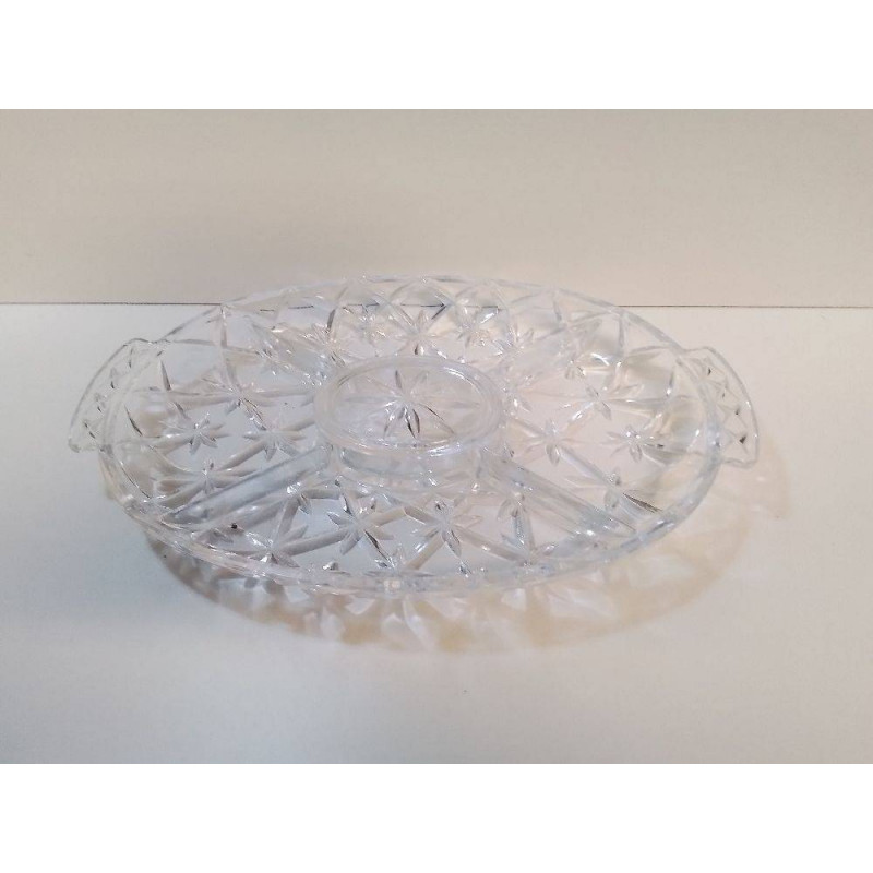 PLAT APERITIF CISELÉ 