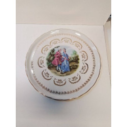 PLAT A TARTE PORCELAINE 