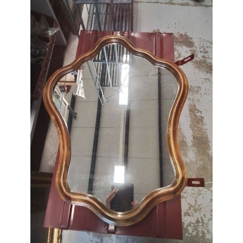 MIROIR CADRE MERISIER 