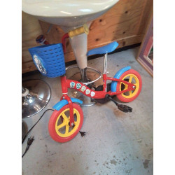 VELO ENFANT ROUGE ET BLEU