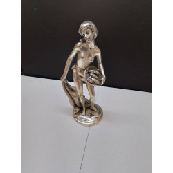 STATUETTE ARGENTO FEMME SIGNEE