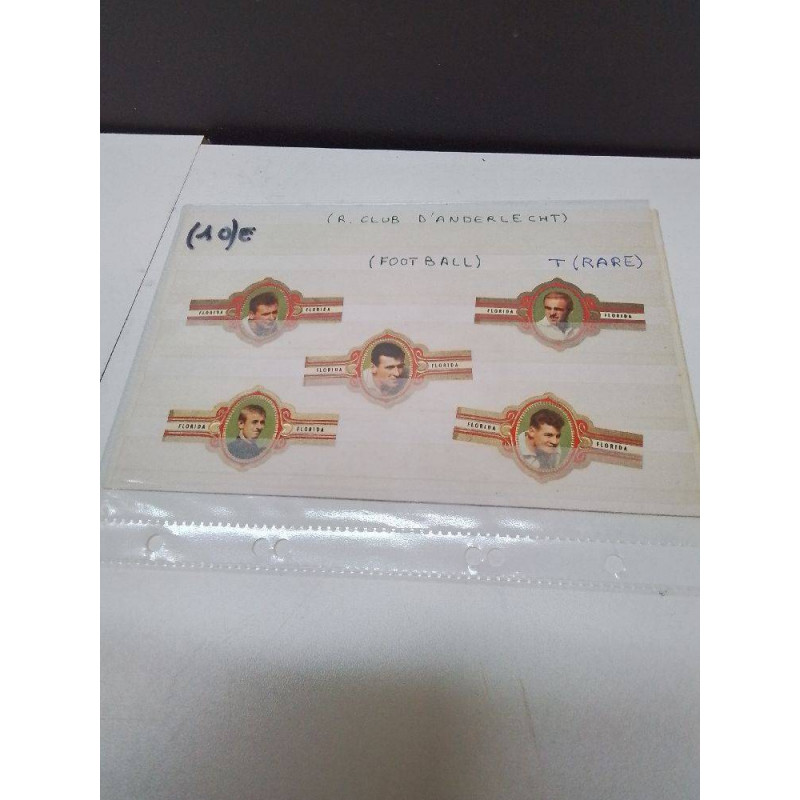 COLLECTION BAGUE DE CIGAR CLUB D’ANDERLECHT