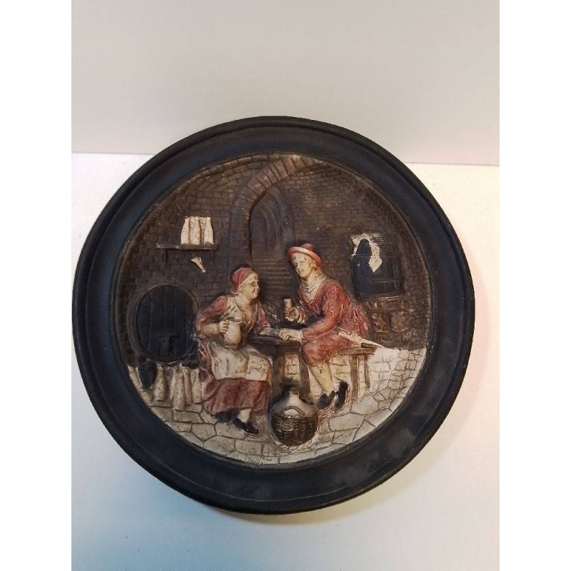 DÉCORATION PLAT RELIEF