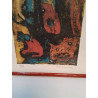 LITHOGRAPHIE ABSTRAITE SIGNÉE 
