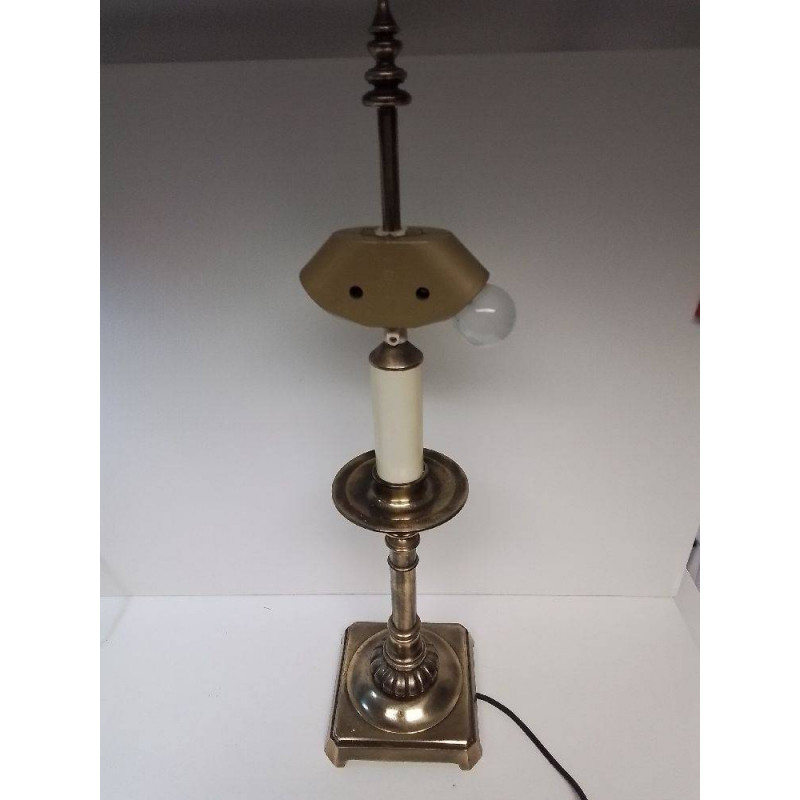 PIED DE LAMPE LAITON 
