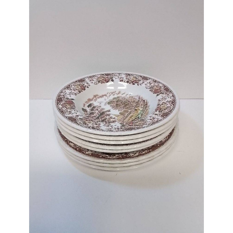 LOT D’ASSIETTES ANGLAISES 