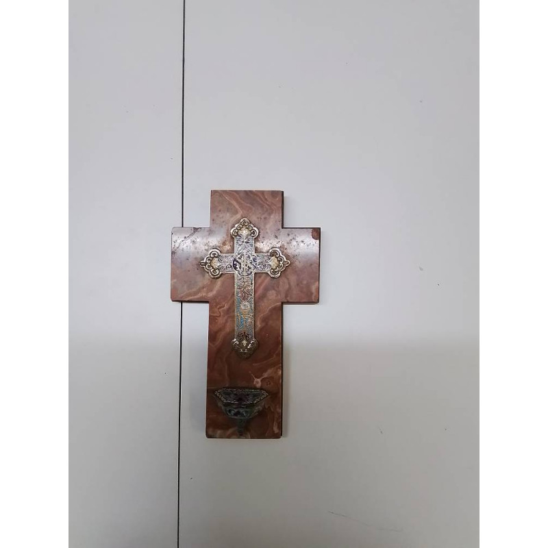 BENITIER CLOISONNE *